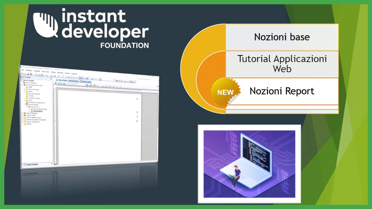 20210614 Blog Video Corsi Report Complete ITA Main 1 Instant Developer