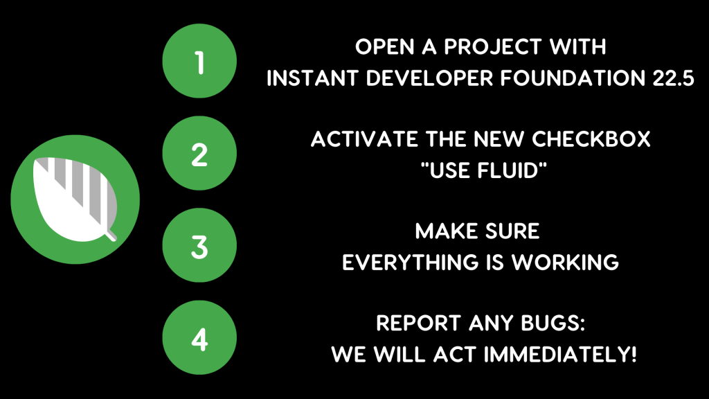 Instant Developer Foundation 22.5 and Fluid: the future starts here Instant Developer 20230327 Blog ENG IDF 22.5 Instant Developer