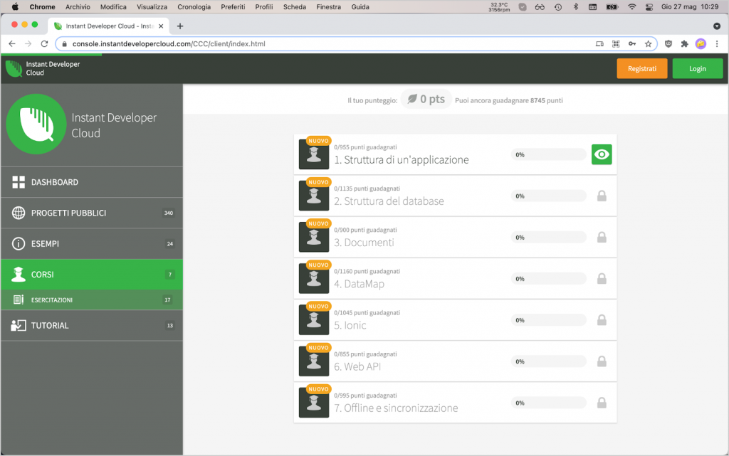 Apprendere l’uso di Instant Developer Cloud Instant Developer introduzione a instant developer cloud 14 Instant Developer