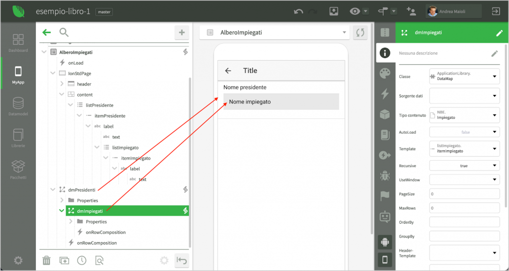 Datamap innestate e ricorsive Instant Developer datamap 16 Instant Developer