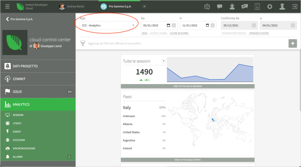 Installazione ed uso di Analytics Instant Developer immagine 4 1 Instant Developer
