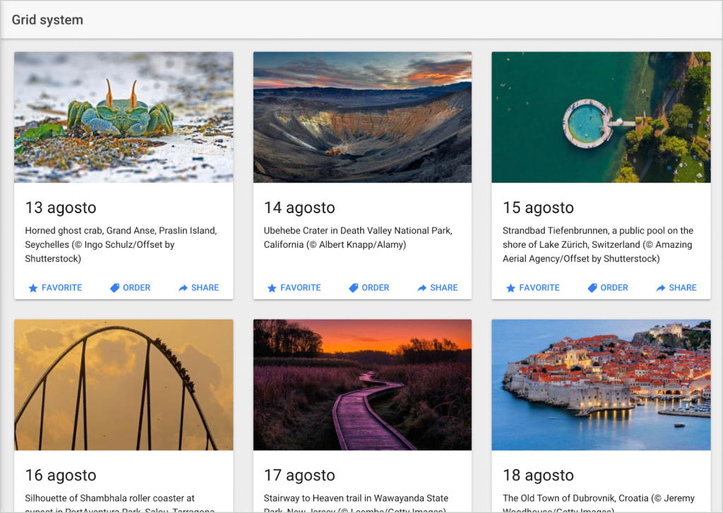 Definire il contenuto delle pagine Instant Developer ionicui 11 Instant Developer