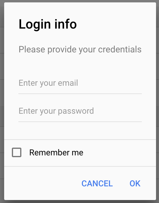 Il metodo app.popup Instant Developer ionicui 15 Instant Developer