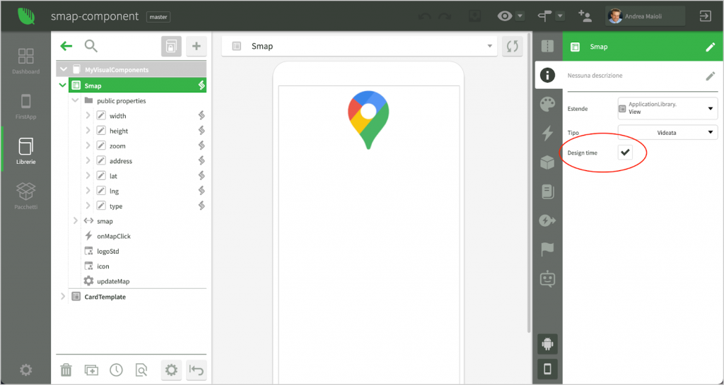 Videate come elementi visuali Instant Developer ionicui 16 Instant Developer