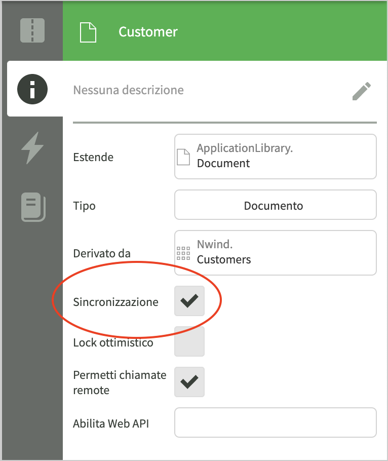sincronizzazione 06 Instant Developer