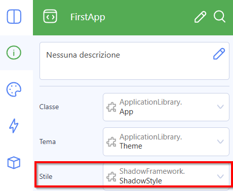 Installazione Instant Developer shadowui design pattern 06 Instant Developer